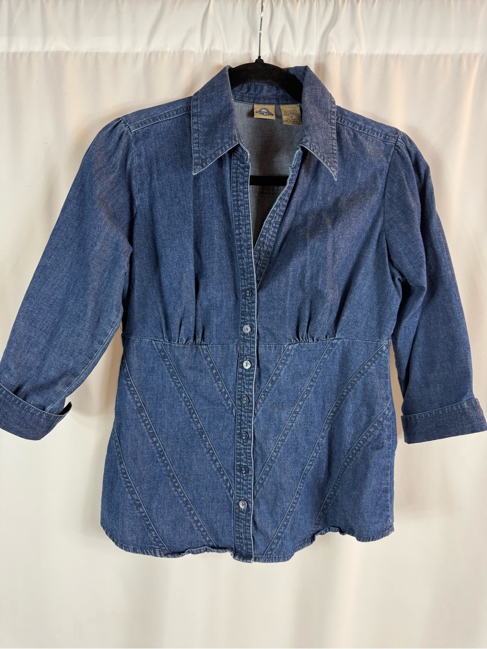 Shaver Lake Casuals Denim Shirt - Blue size:S